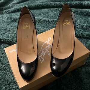 Authentic Christian Louboutin size 38 (close to 7.5/8 US)